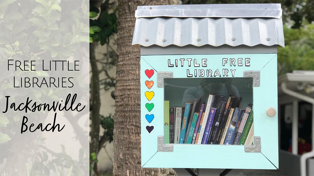 Little Free Library locations in Jacksonville Beach, Florida