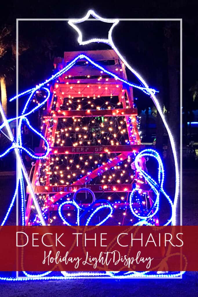 2024 Deck The Chairs Holiday Light Display Jacksonville Beach Moms