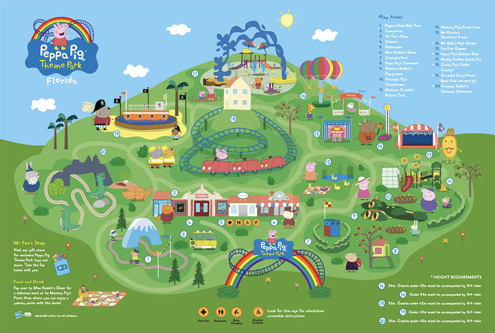 Play Areas at Peppa Pig World in Florida