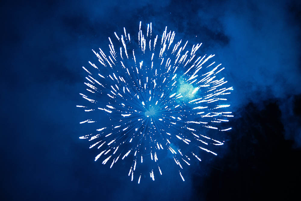 Jacksonville Beach Fireworks for the 4th of July