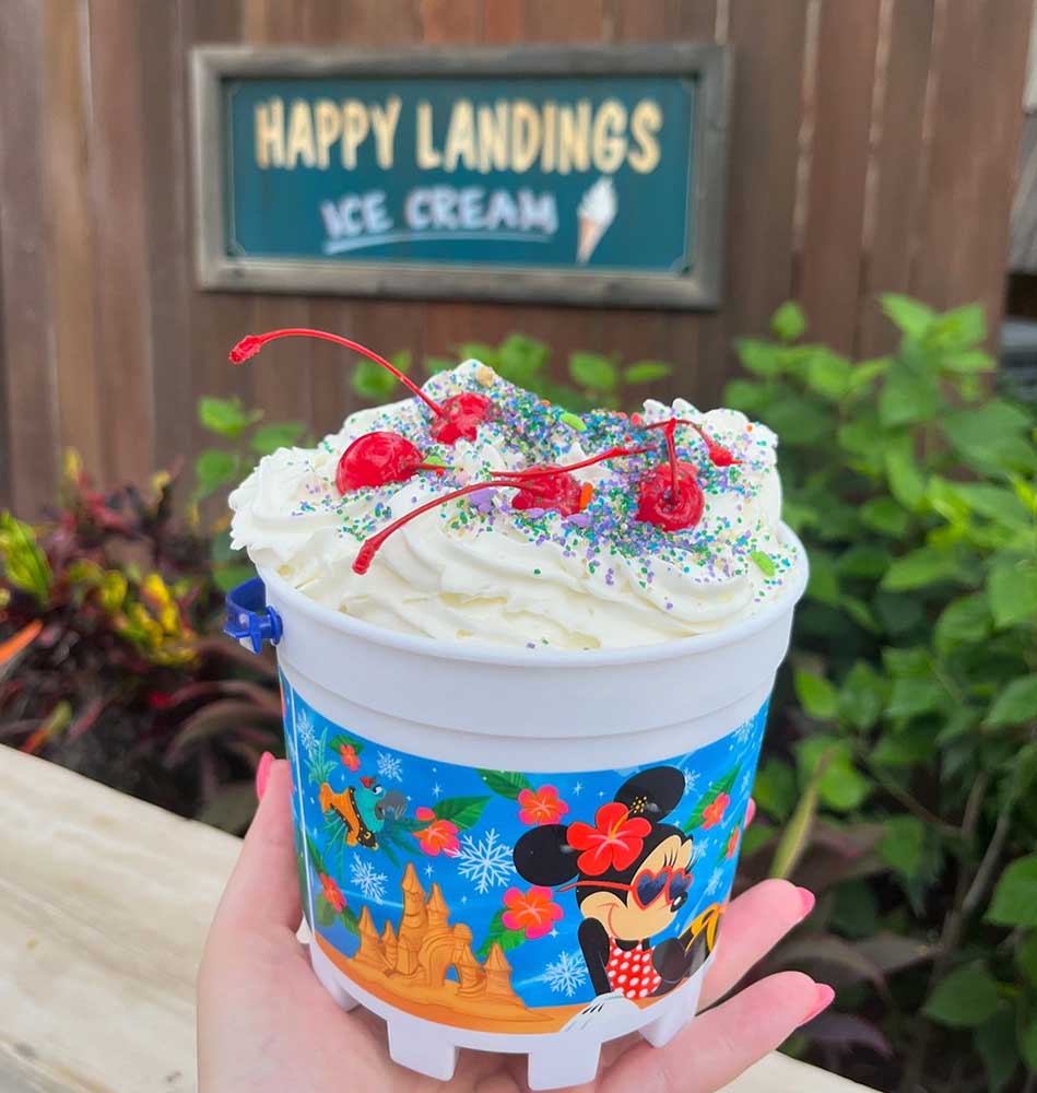 Ice Cream at Typhoon Lagoon in Orlando, FL