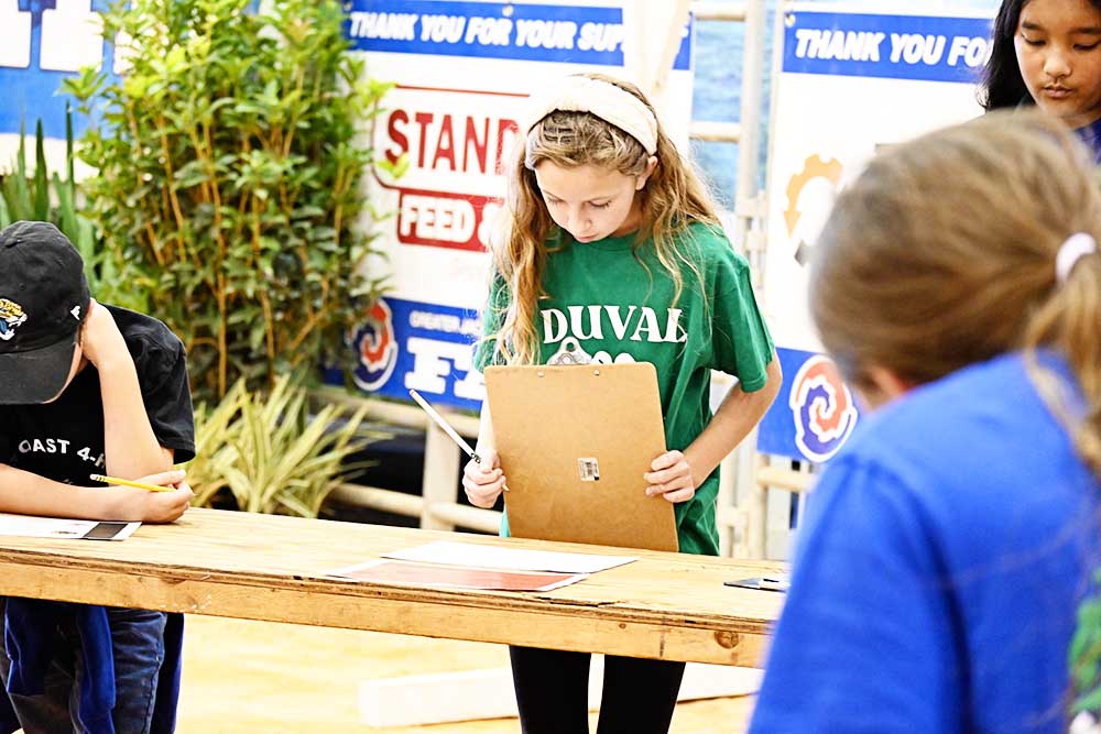 Exhibits and contests at the Jacksonville Fair