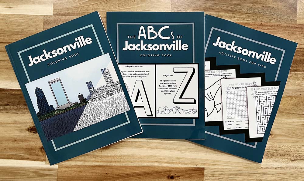 Jacksonville Coloring Books