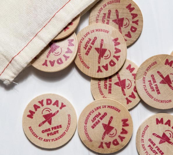 Mayday Ice Cream Tokens